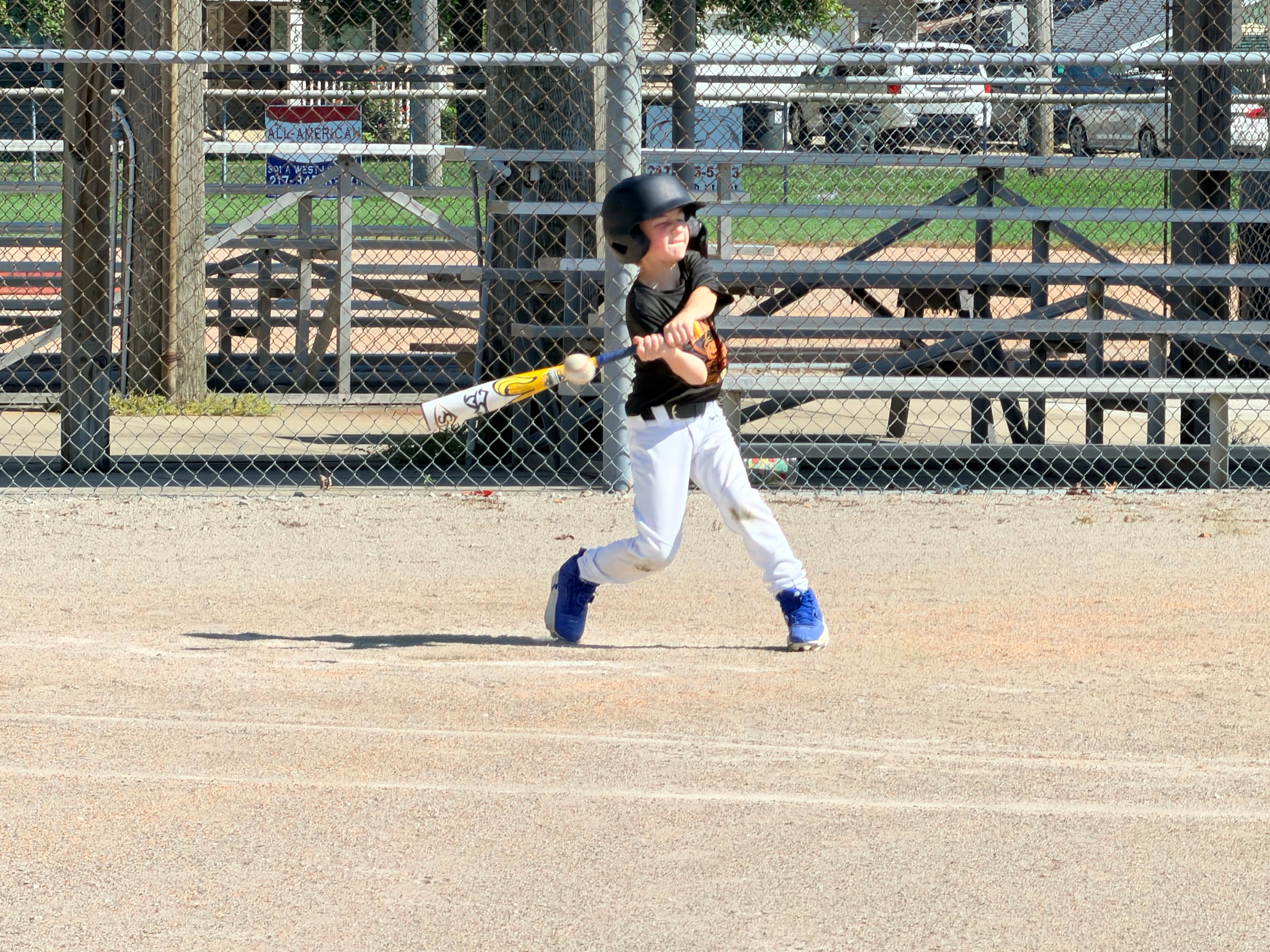 Velocity players in batting practice